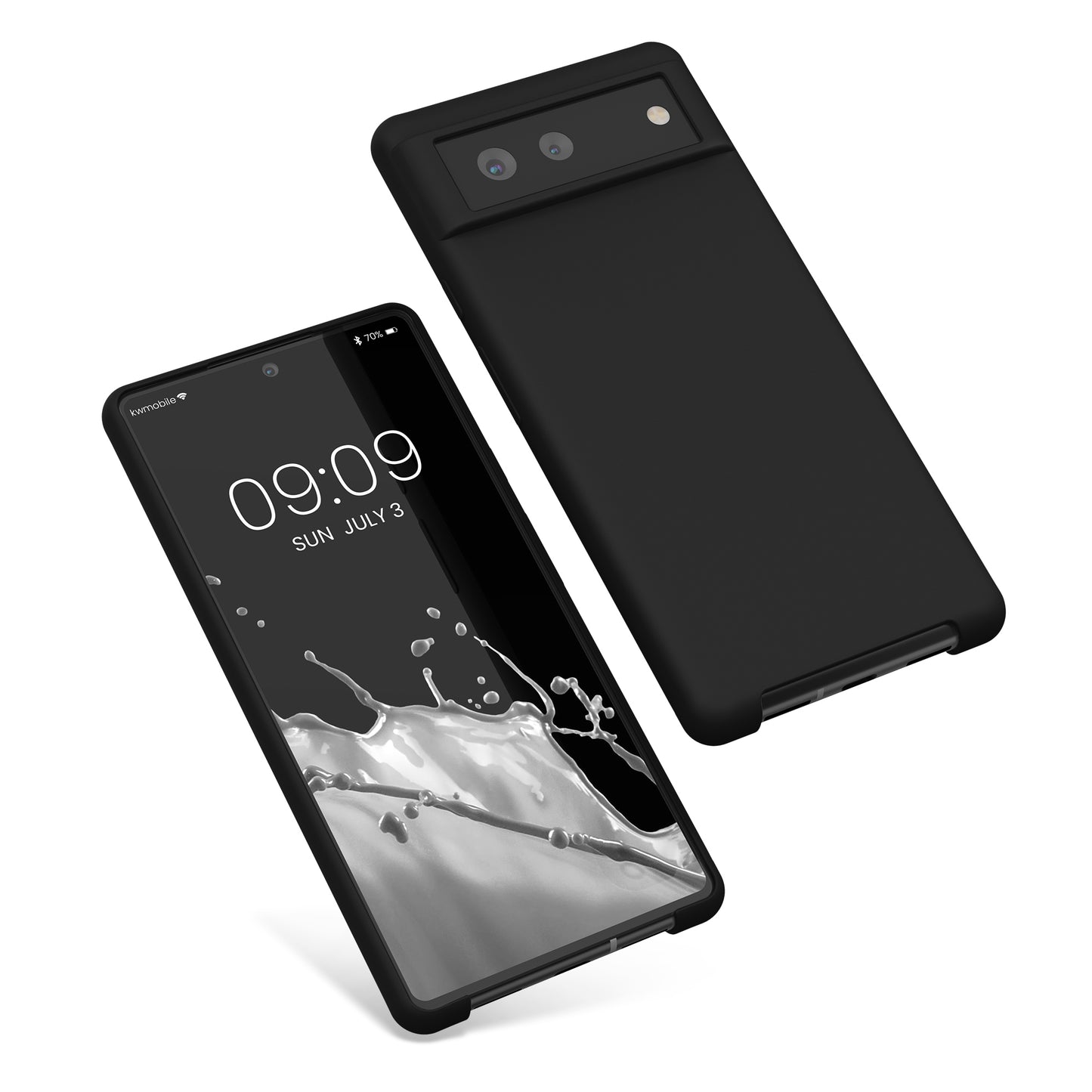 kwmobile Phone Case for Google Pixel 6 Case Wireless Charging Protective Cover