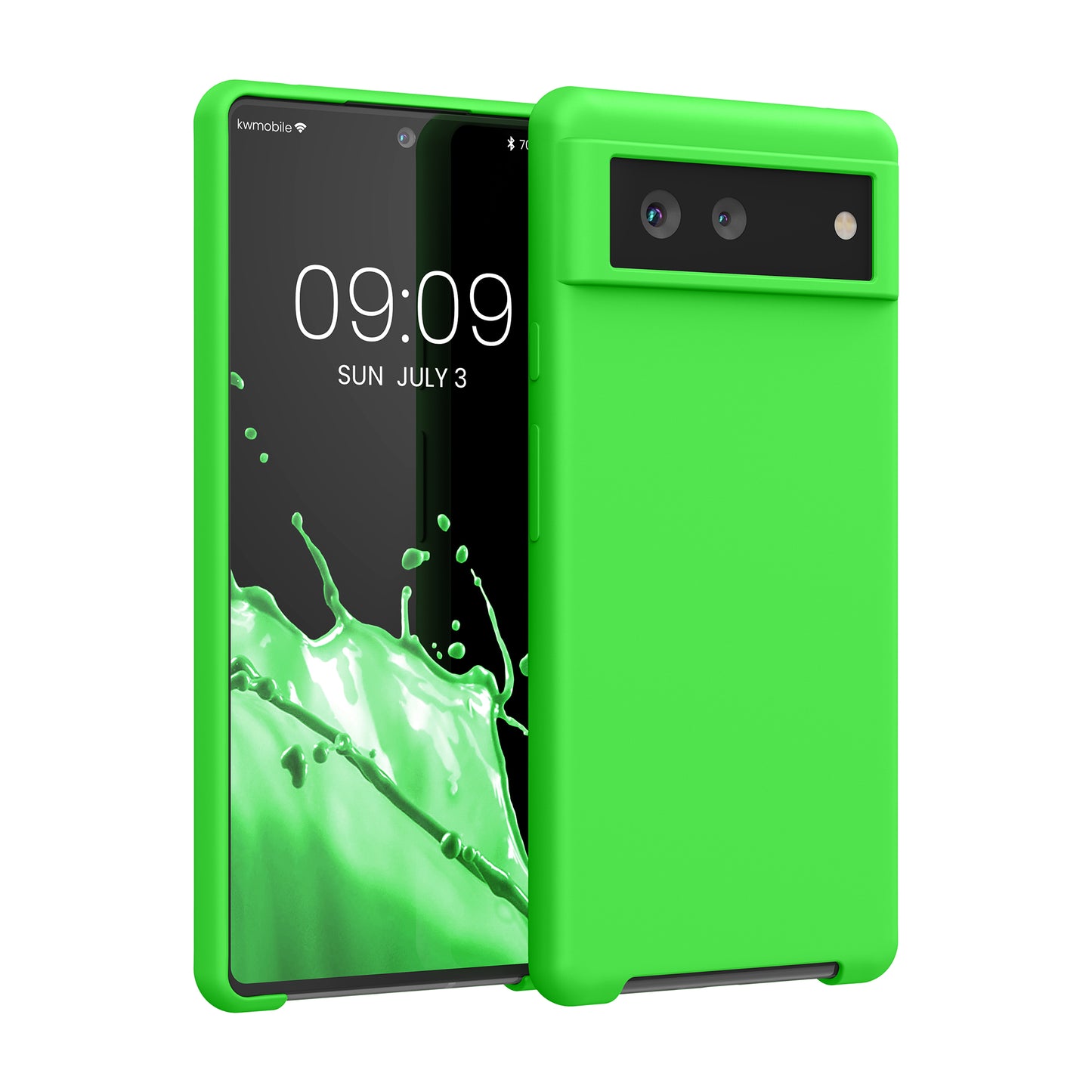 kwmobile Phone Case for Google Pixel 6 Case Wireless Charging Protective Cover