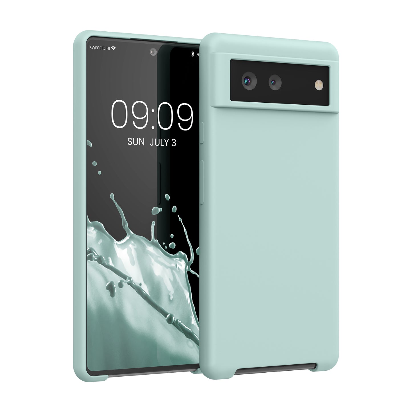 kwmobile Phone Case for Google Pixel 6 Case Wireless Charging Protective Cover