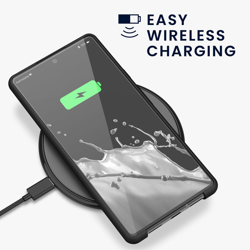kwmobile Phone Case for Google Pixel 6 Case Wireless Charging Protective Cover