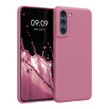 kwmobile Case for Samsung Galaxy S21 FE - Wireless Charging - Protective Cover
