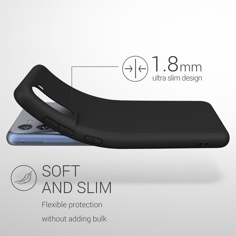 kwmobile Case for Samsung Galaxy S21 FE - Wireless Charging - Protective Cover