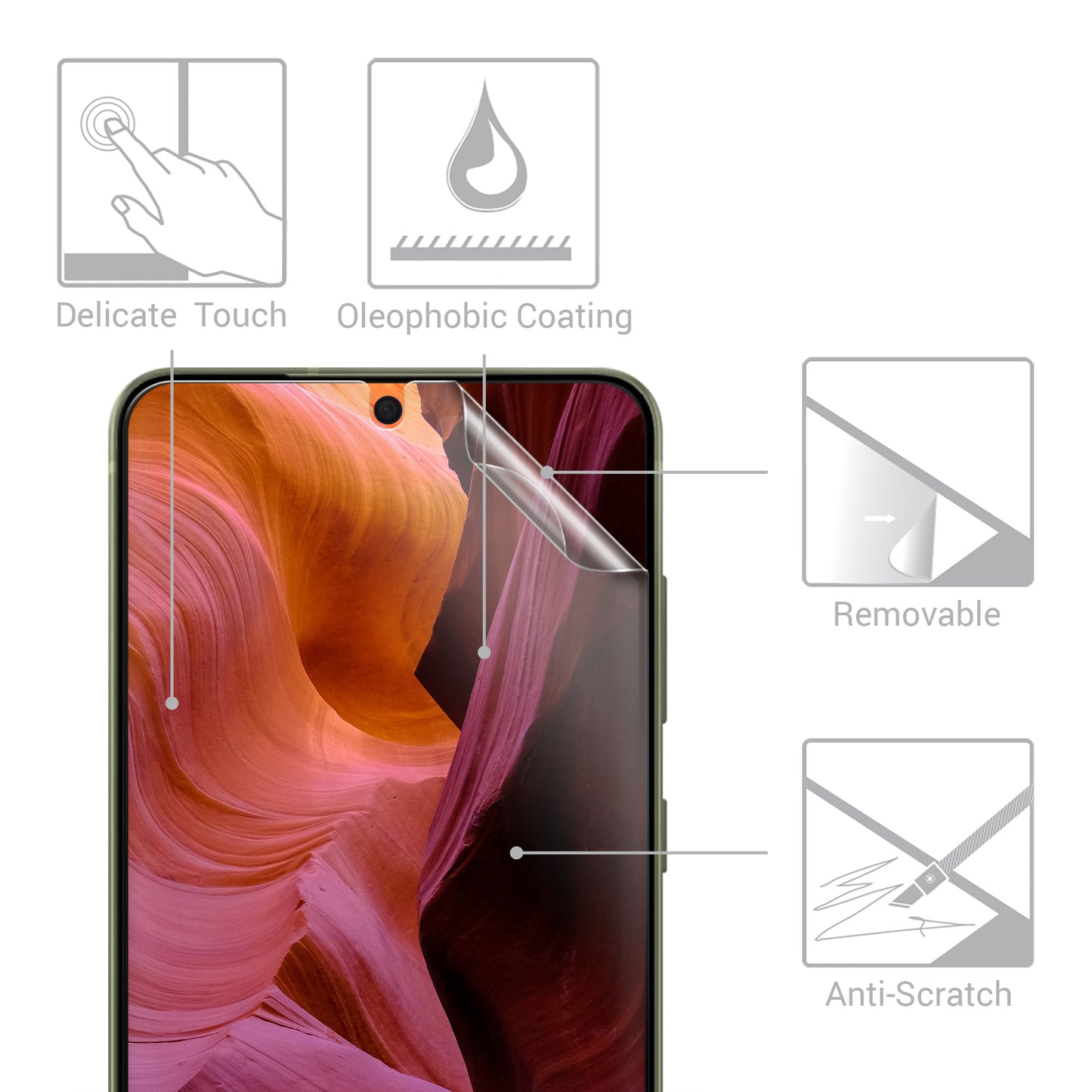 3x crystal clear film for Samsung Galaxy S21 FE