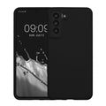 kwmobile Phone Case for Samsung Galaxy S21 FE - Silicone Cover - Wireless Charging - Protective Cover