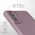 kwmobile Phone Case for Samsung Galaxy S21 FE - Silicone Cover - Wireless Charging - Protective Cover