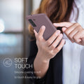 kwmobile Phone Case for Samsung Galaxy S21 FE - Silicone Cover - Wireless Charging - Protective Cover