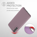 kwmobile Phone Case for Samsung Galaxy S21 FE - Silicone Cover - Wireless Charging - Protective Cover