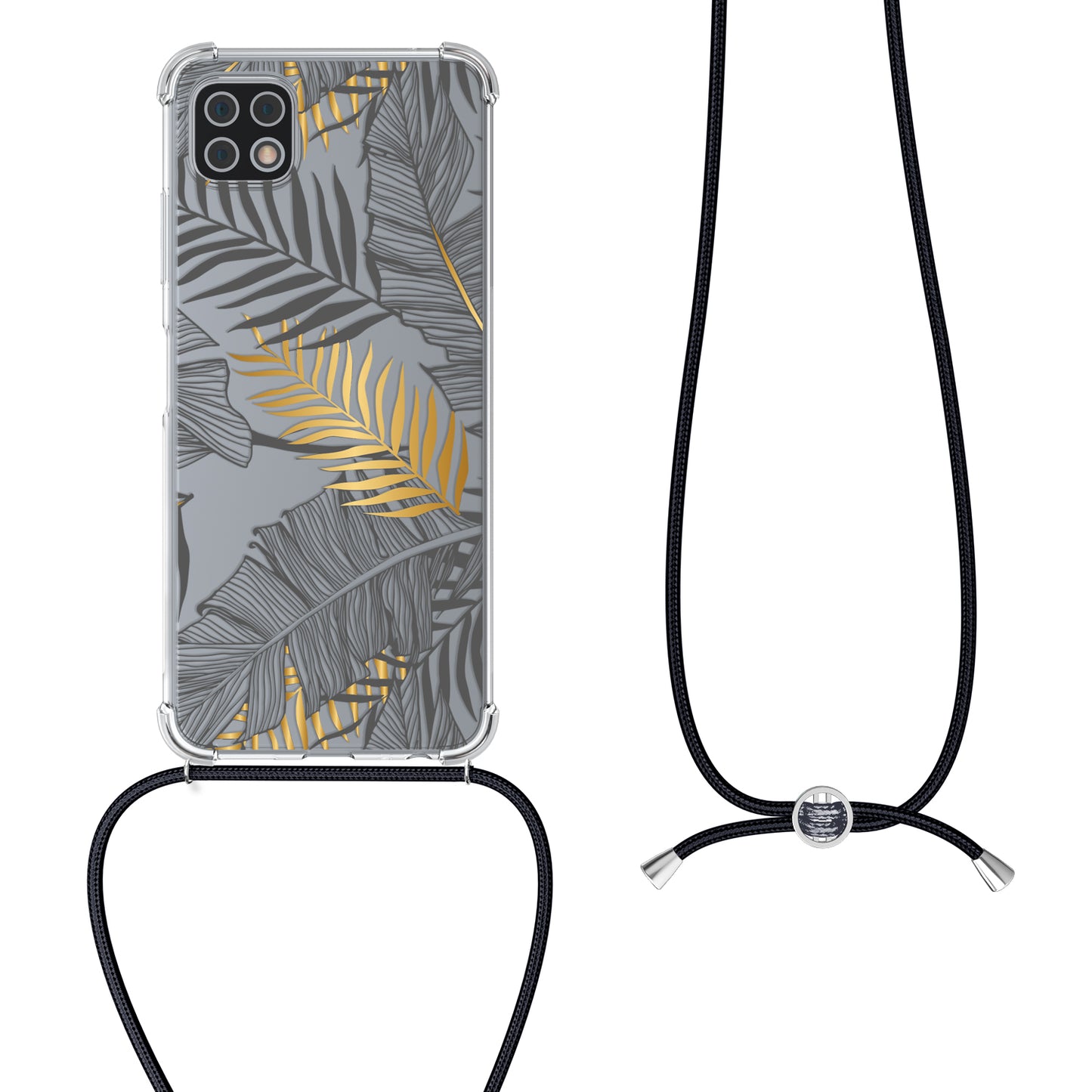 kwmobile Necklace Case compatible with Samsung Galaxy A22 5G Case