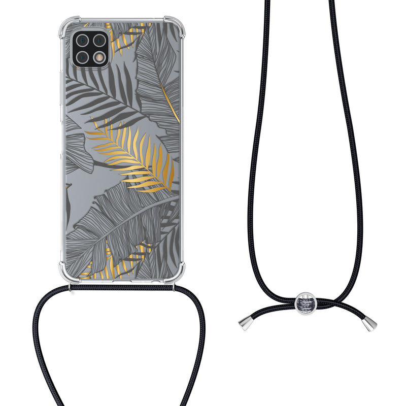 kwmobile Necklace Case compatible with Samsung Galaxy A22 5G Case