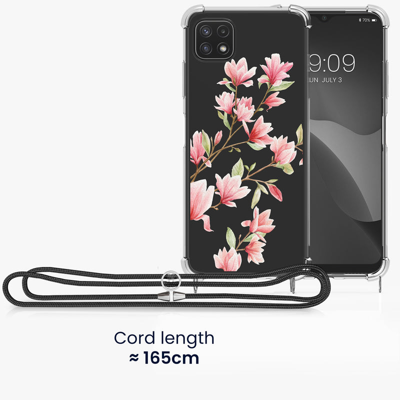 kwmobile Necklace Case compatible with Samsung Galaxy A22 5G Case