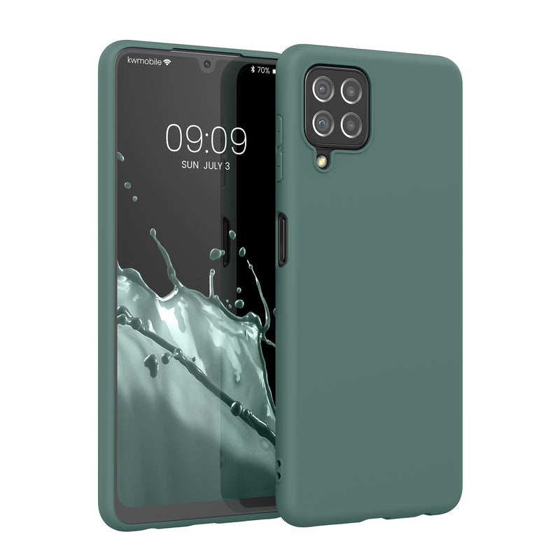 kwmobile Phone Case for Samsung Galaxy A22 4G - Wireless Charging - Protective Cover