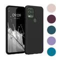 kwmobile Hülle kompatibel mit Motorola Moto G Stylus 5G Hülle - weiches TPU Silikon Case - Cover geeignet für kabelloses Laden - Petrol Petrol  