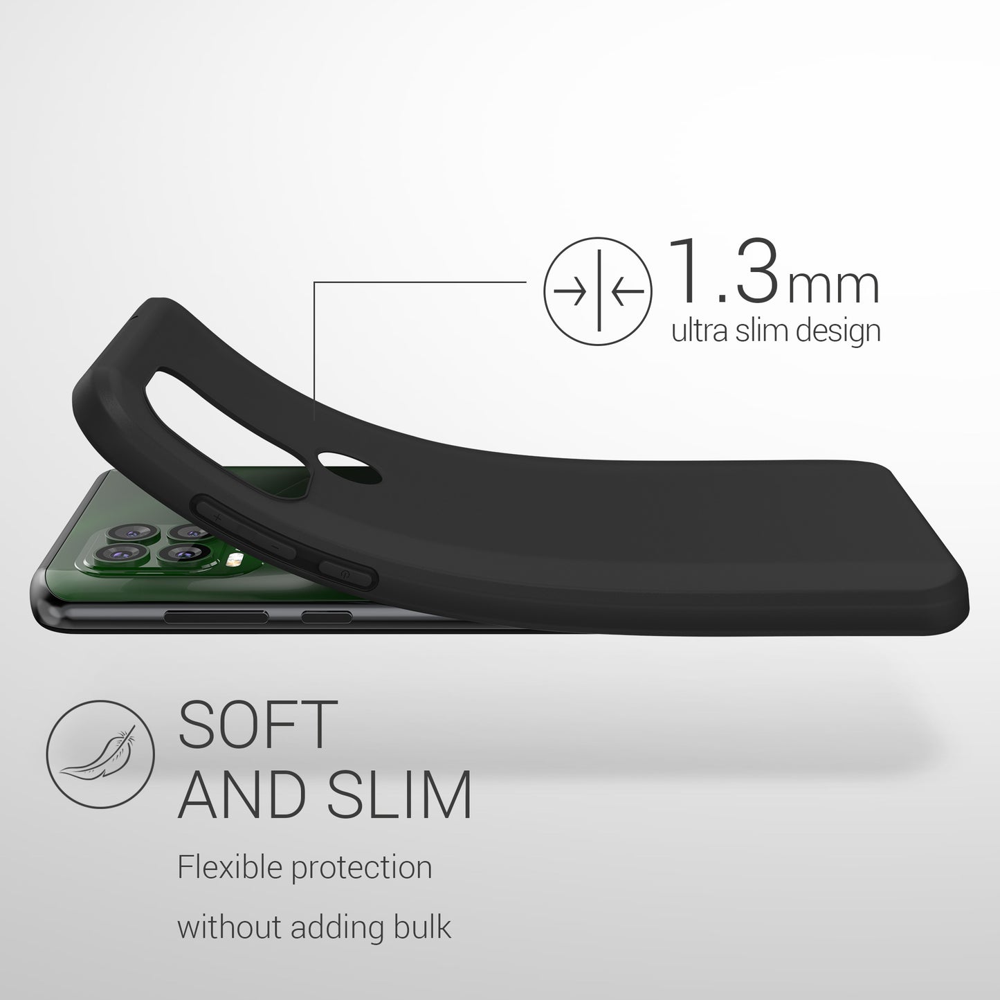 kwmobile Phone Case for Motorola Moto G Stylus 5G Case Wireless Charging Protective Cover