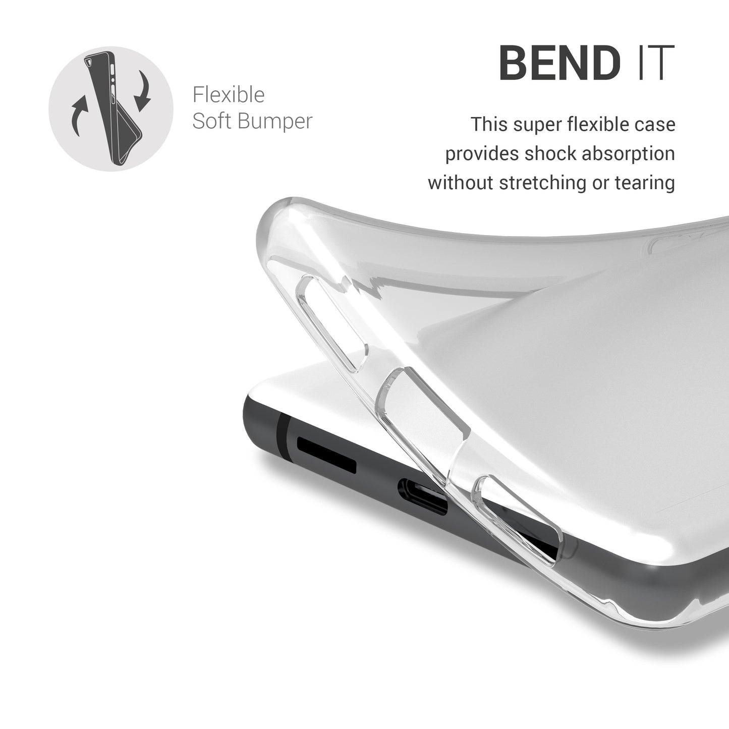 kwmobile Case Compatible with Google Pixel 6 Silicone Phone Case