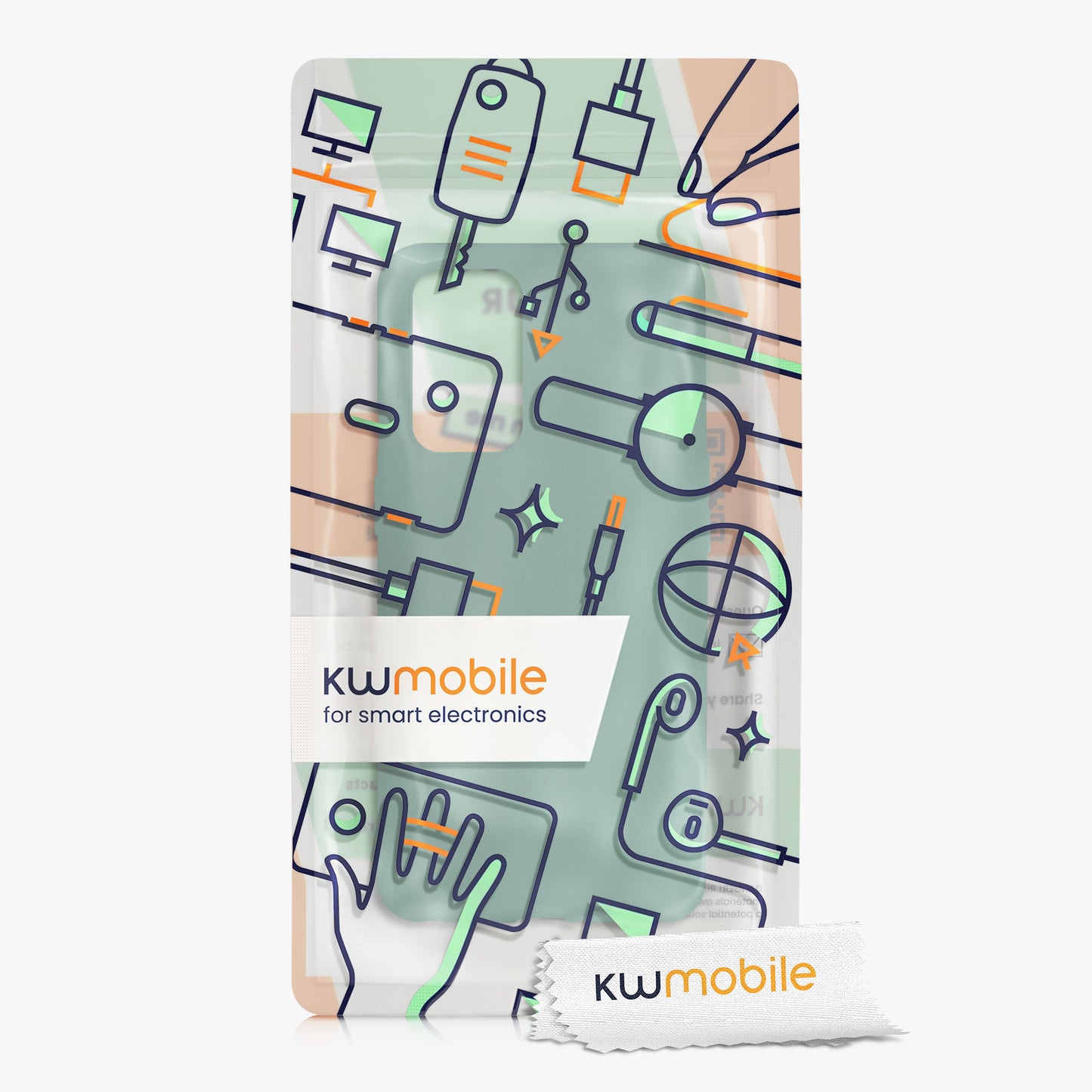 kwmobile Case for OnePlus 9 (EU/NA Version) - Wireless Charging - Protective Cover