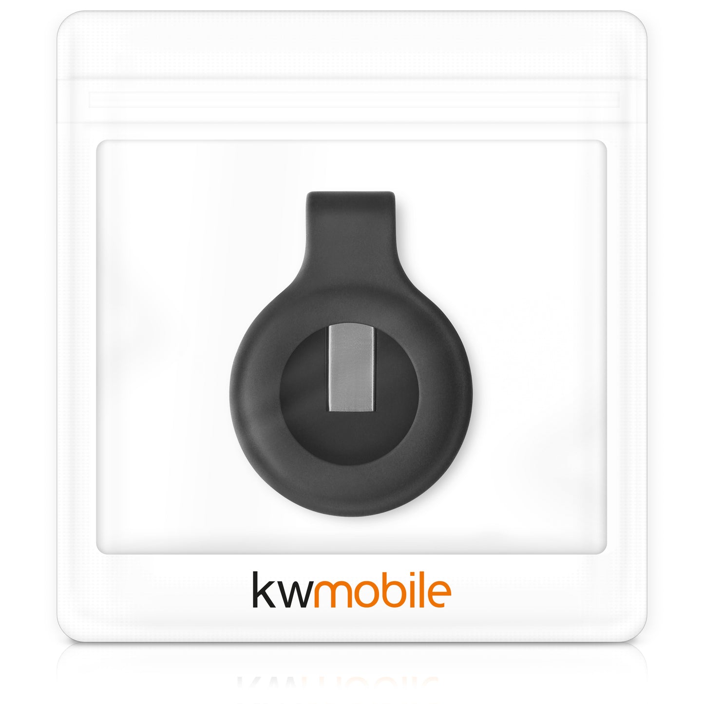 kwmobile Clip Holder for Apple AirTag Case Tracker Protective Cover Clamp Holder Mount