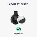 kwmobile Clip Holder for Apple AirTag Case Tracker Protective Cover Clamp Holder Mount