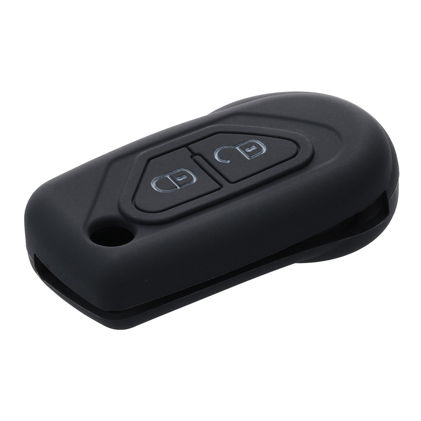 kwmobile Car Key Cover Compatible with Citroen DS3 C3 2-Button Car Key