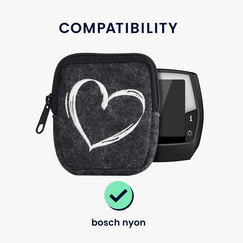 kwmobile Bag Compatible with Bosch Intuvia - E-Bike Computer Protective Case