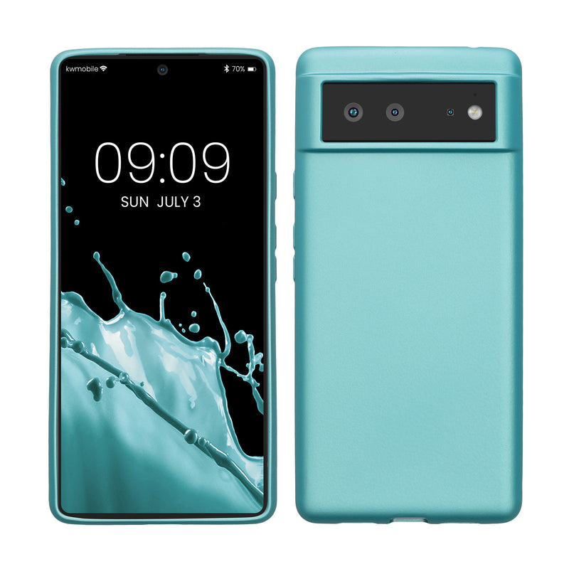 kwmobile Google Pixel 6 Case Silicone Cover Protective Case