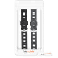 kwmobile Watch Strap for Garmin Forerunner 55 / Forerunner 165 / 245 / 645 / 570 42mm Strap Fitness Tracker Band Set Replacement Strap Smartwatch