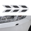 kwmobile Universal Car Bumper Sticker Bumper Protector Film Protective Film Protection Strip 10.5x3.4 cm