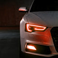kwmobile Universal Car Side Mirror Stickers Mirror Protection Film Foil Side Rear View Mirror