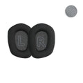 kwmobile 2x Velours Ohr Polster für Logitech G733 Ohrpolster - Ersatz Ohrpolster - Kopfhörer Ersatzteile - Kopfhörer Ersatzpolster für Over Ear Headphones Schwarz  