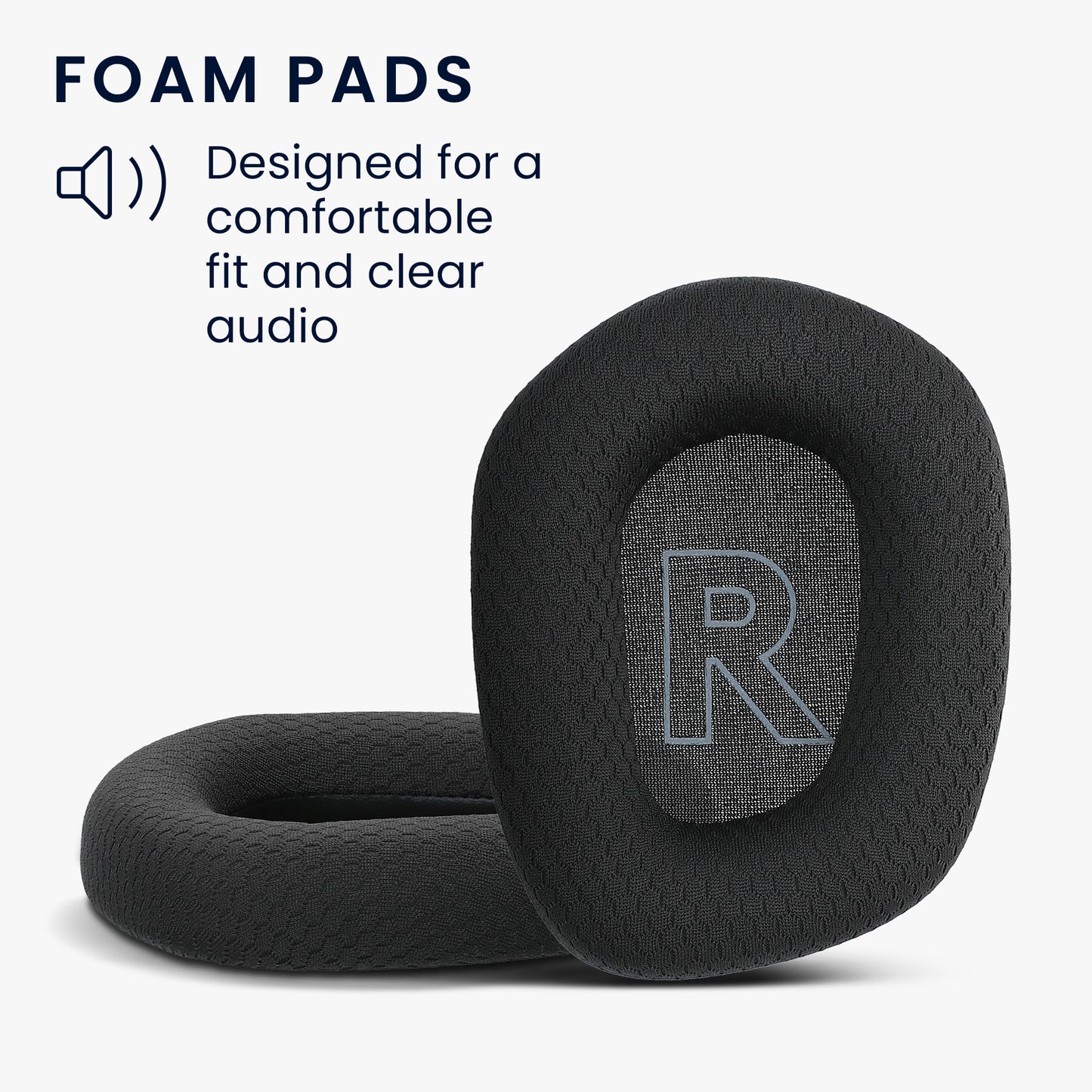 kwmobile Ear Pads for Logitech G733 Earpads Replacement Headphone Spare Parts Headphone Replacement Pads Over Ear Headphones