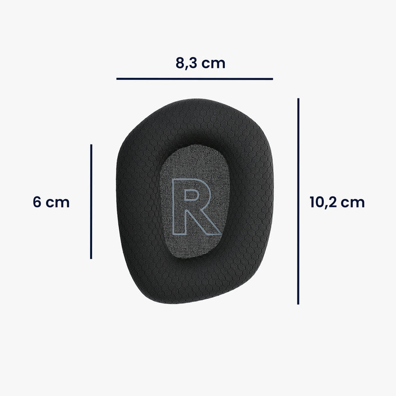 kwmobile Ear Pads for Logitech G733 Earpads Replacement Headphone Spare Parts Headphone Replacement Pads Over Ear Headphones