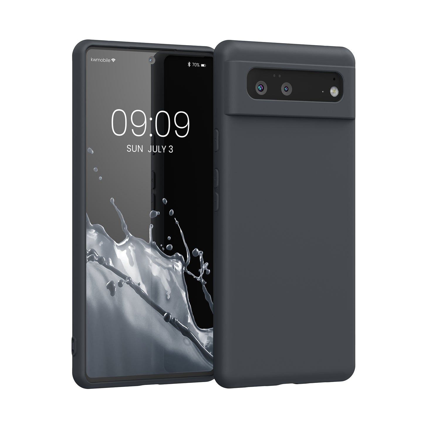 kwmobile Case Compatible with Google Pixel 6 - Protective Cover for Wireless Charging