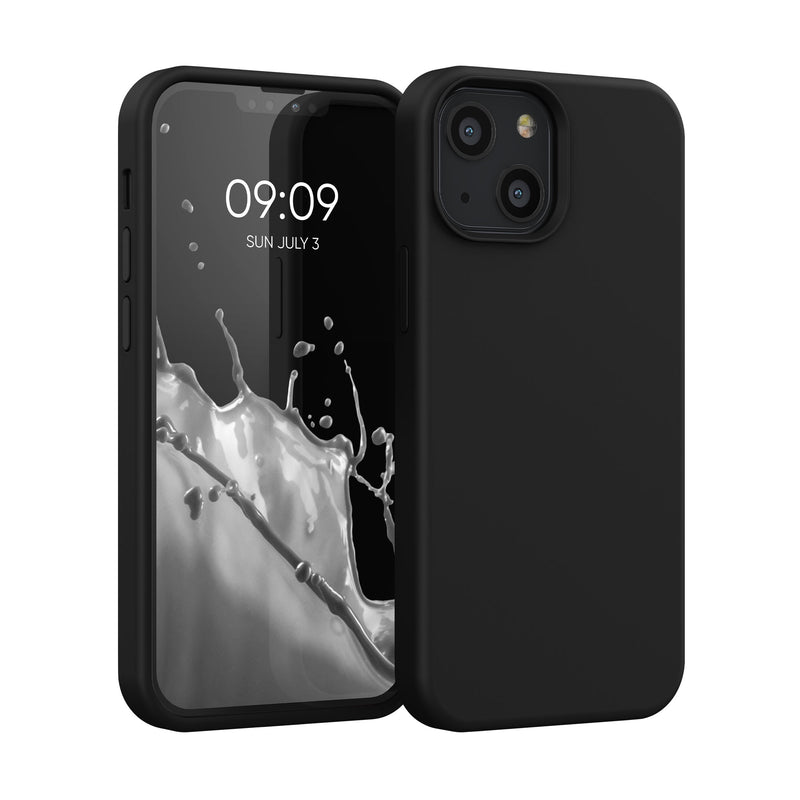 kwmobile Phone Case for iPhone 13 mini Case, for iPhone 13 mini Cover - Silicone Case - Wireless Charging