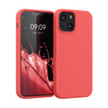 kwmobile Phone Case for iPhone 13 mini Case, for iPhone 13 mini Cover - Silicone Case - Wireless Charging