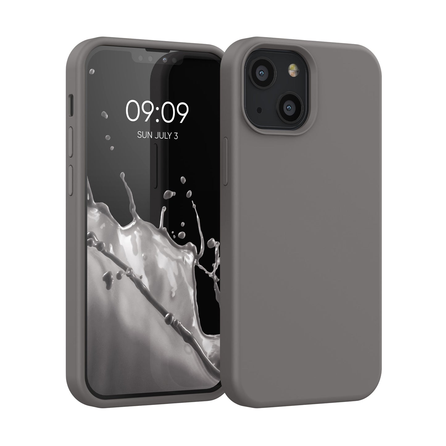 kwmobile Phone Case for iPhone 13 mini Case, for iPhone 13 mini Cover - Silicone Case - Wireless Charging