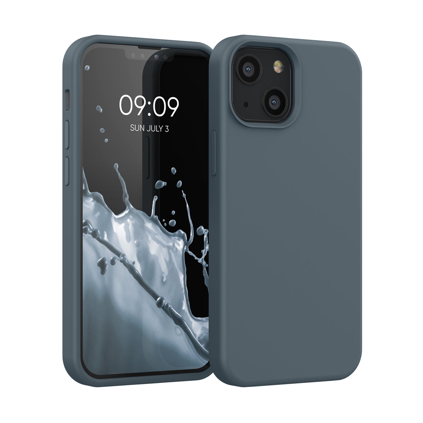 kwmobile Phone Case for iPhone 13 mini Case, for iPhone 13 mini Cover - Silicone Case - Wireless Charging