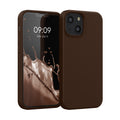 kwmobile Phone Case for iPhone 13 mini Case, for iPhone 13 mini Cover - Silicone Case - Wireless Charging