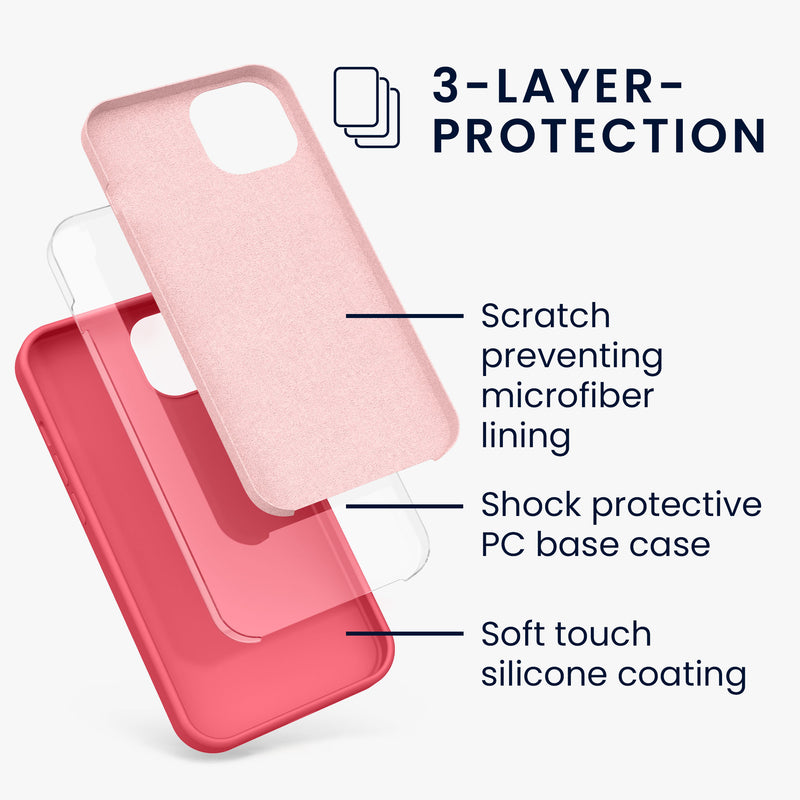 kwmobile Phone Case for iPhone 13 - Wireless Charging