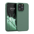 Rubberized Silicone Case for Apple iPhone 13 Pro in Black