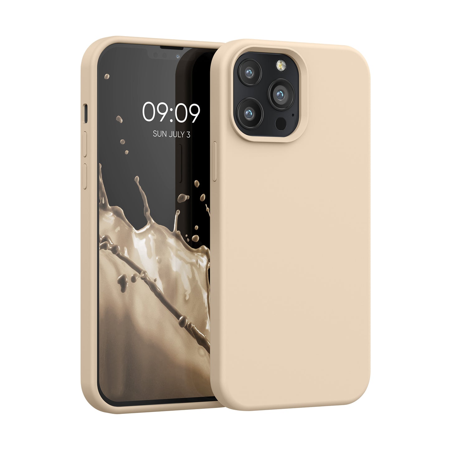 kwmobile Phone Case for iPhone 13 Pro Max Silicone Wireless Charging