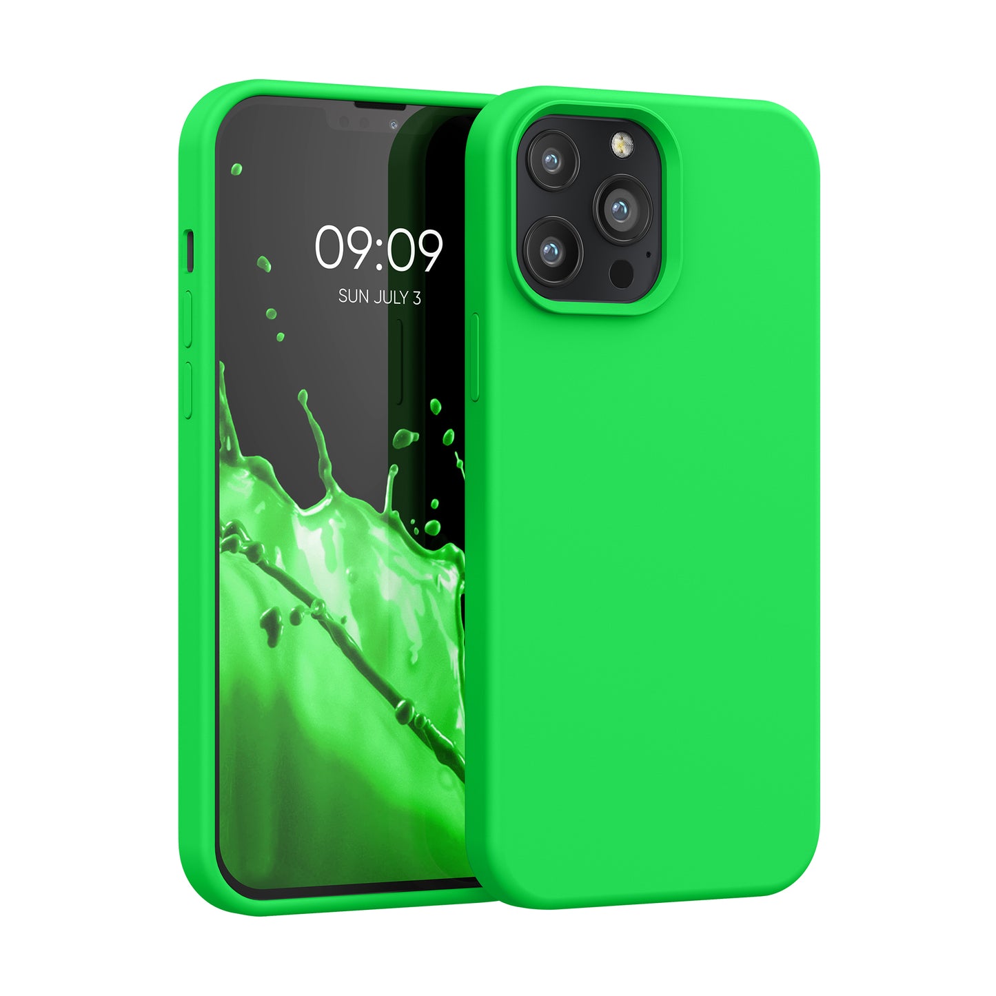 kwmobile Phone Case for iPhone 13 Pro Max Silicone Wireless Charging