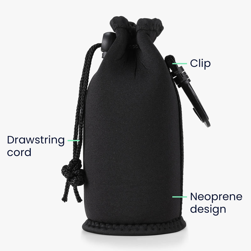 kwmobile Bottle Cooler Carrier for Beer Soda Water made of Insulated Neoprene