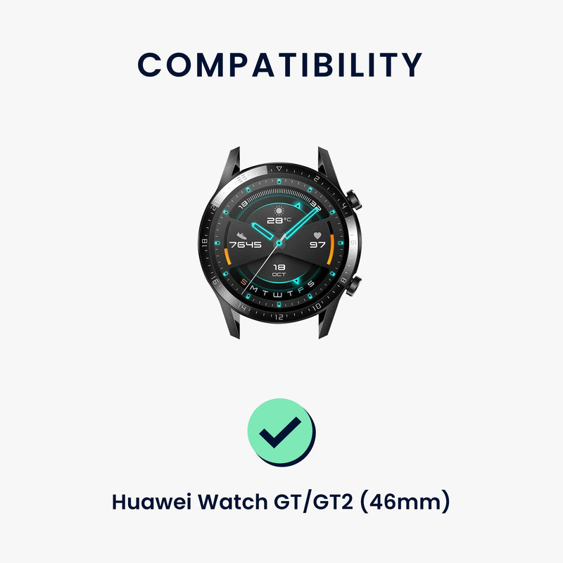 kwmobile Watch Strap for Huawei Watch GT / GT2 / GT3 (46mm) Fitness Tracker Wristband with Watch Clasp Replacement Strap Smartwatch