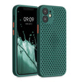 kwmobile Case Compatible with Apple iPhone 12 mini - Silicone Phone Cover - Soft Case with Heat Dissipation