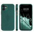 kwmobile Case Compatible with Apple iPhone 12 mini - Silicone Phone Cover - Soft Case with Heat Dissipation