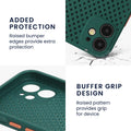 kwmobile Case Compatible with Apple iPhone 12 mini - Silicone Phone Cover - Soft Case with Heat Dissipation