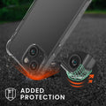 kwmobile Necklace Case compatible with Apple iPhone 13 mini - Silicone Cover with Lanyard Strap Case Transparent