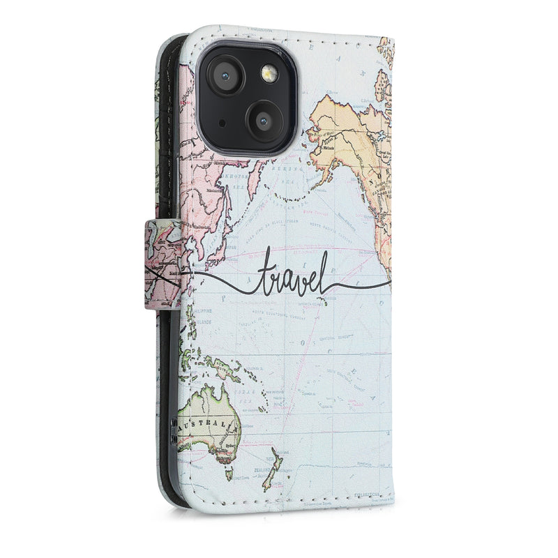 Faux Leather Case compatible with Apple iPhone 13 mini