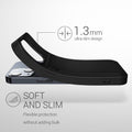 kwmobile Phone Case compatible with Apple iPhone 13 mini - Phone Cover with Card Slot