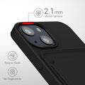 kwmobile Phone Case compatible with Apple iPhone 13 mini - Phone Cover with Card Slot