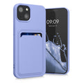 kwmobile Case Compatible with Apple iPhone 13 - Card Slot Phone Cover